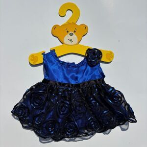 Build a Bear Royal Blue & Black Fancy Dress